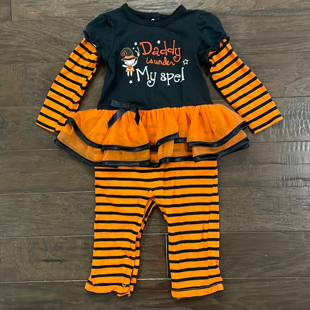 Halloween Tutu Jumper Girl 9M